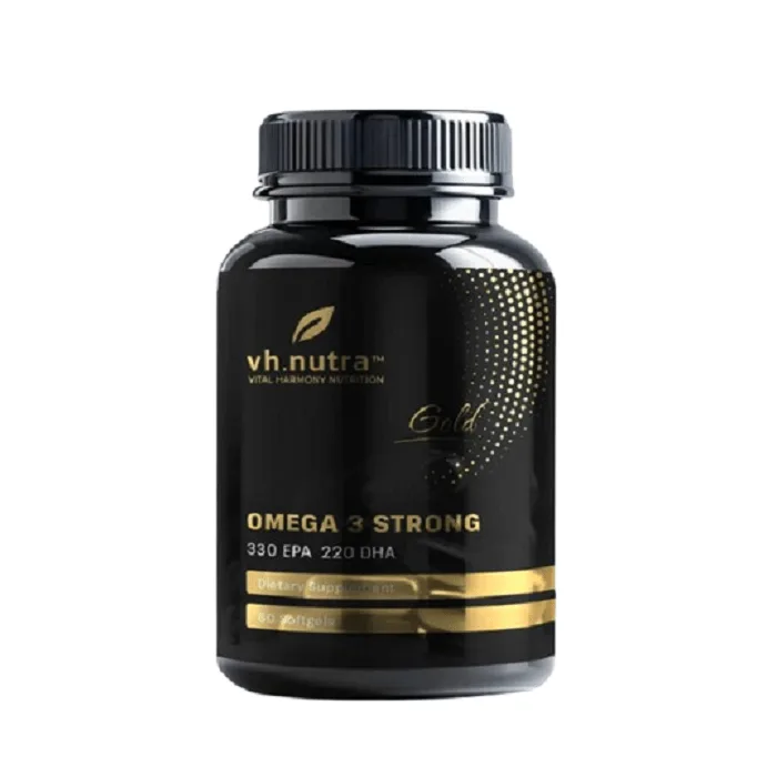 "VH.NUTRA" Gold  Omega 3 Strong kapslid N60