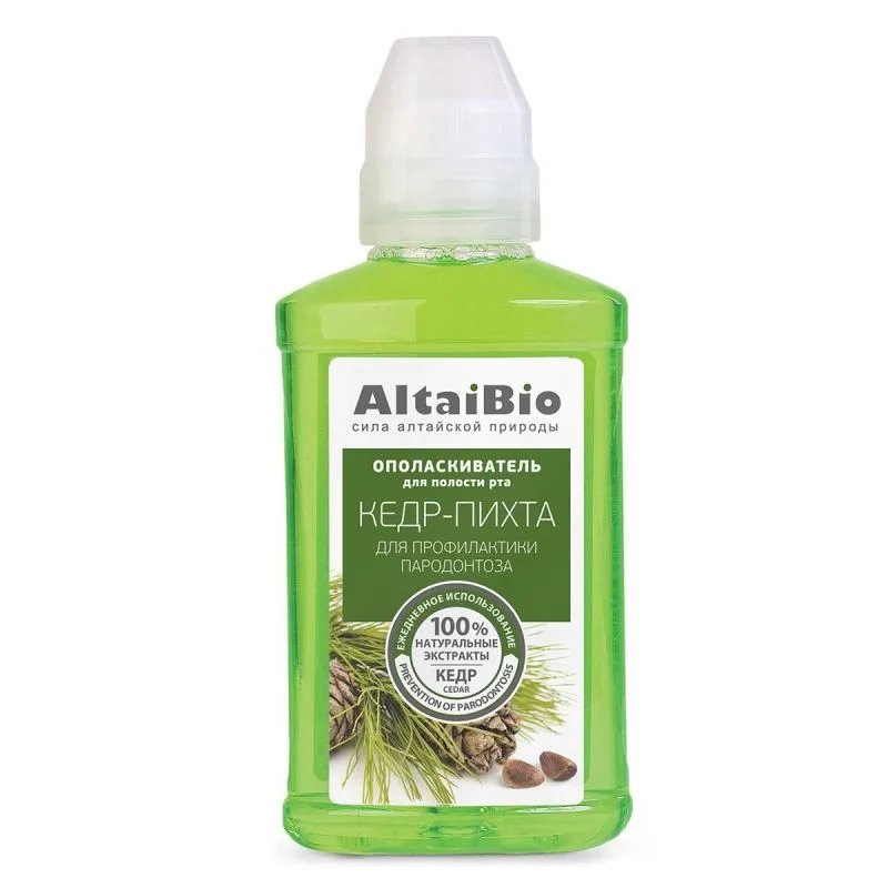 ALTAI BIO SUULOPUTUSVESI SEEDRI - NULU PARADONTIIDI VASTU 200ML