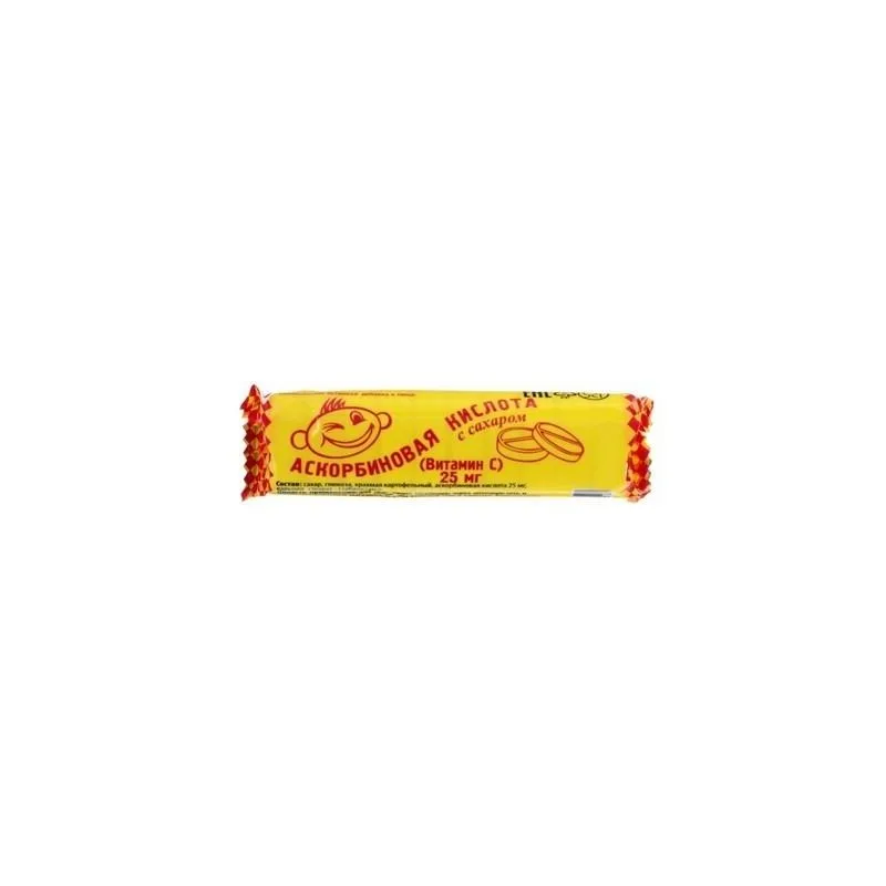 ASKORBIINHAPE SUHKRUGA TABLETID N10 25G - Askoprom