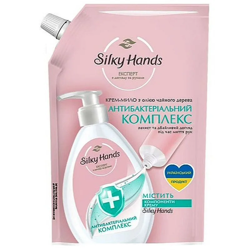 "SILKY HANDS" KREEM-SEEP ANTIBAKTERIAALNE 460 ML