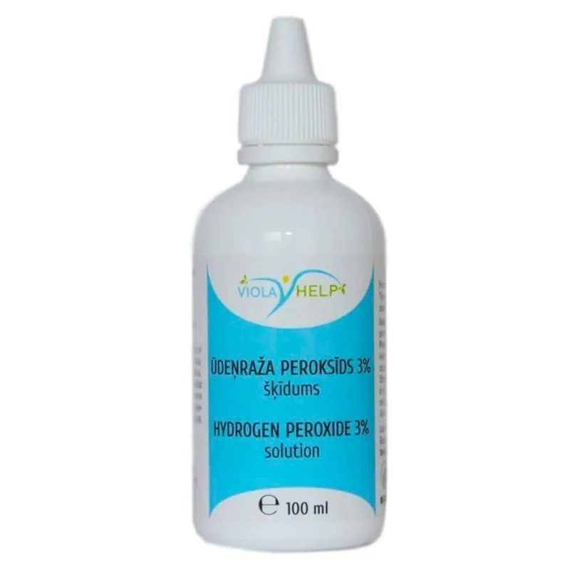 "Viola Herb" VESINIKPEROKSIIDI LAHUS 3% 100ML