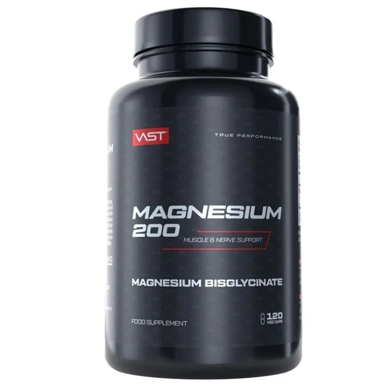 "VAST" TOIDULISAND MAGNEESIUM 200, KAPSLID 120 TK.