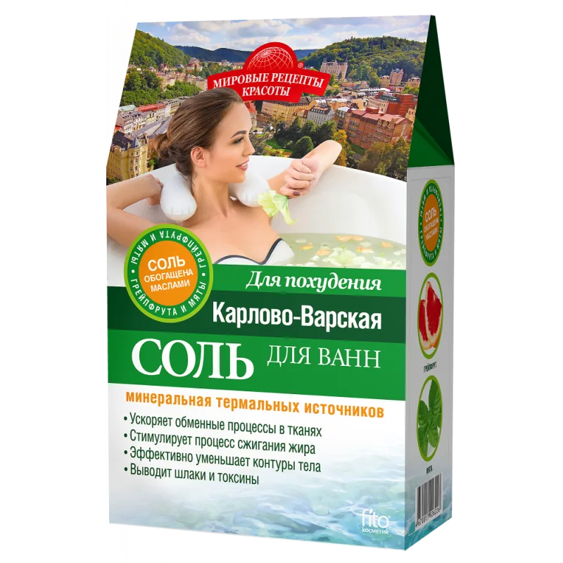 VANNISOOL KAALU LANGETAMISEKS KARLOVY VARY 500G - FITOKOSMETIK
