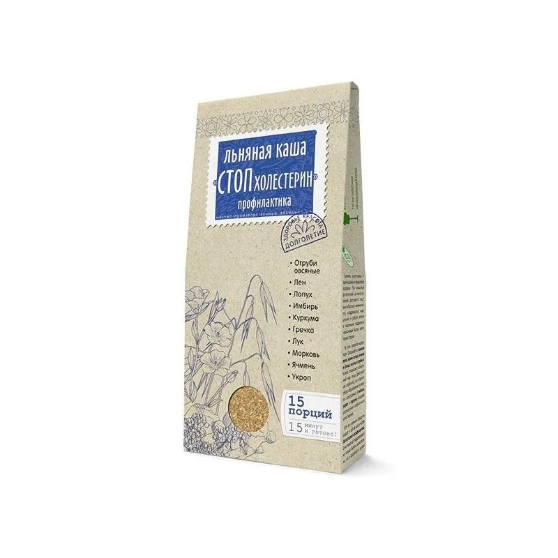 Kolesterooli ennetav linaseemnepuder 400 g