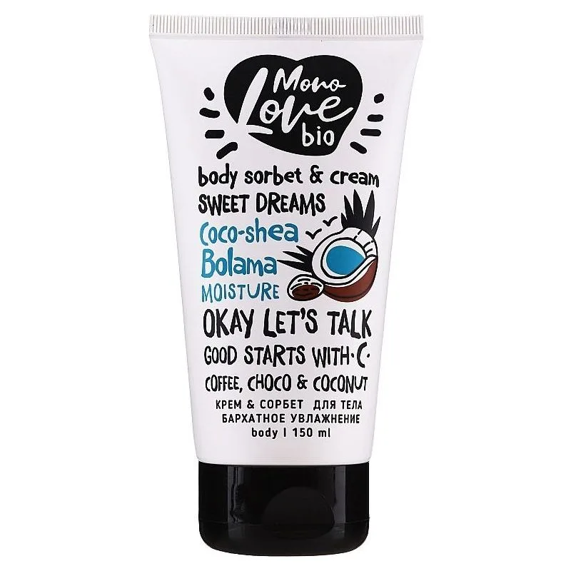 MONO LOVE BIO COCO-SHEA BOLAMA NIISUTAV KREEM-SORBEET KEHALE 150ML - Gridem