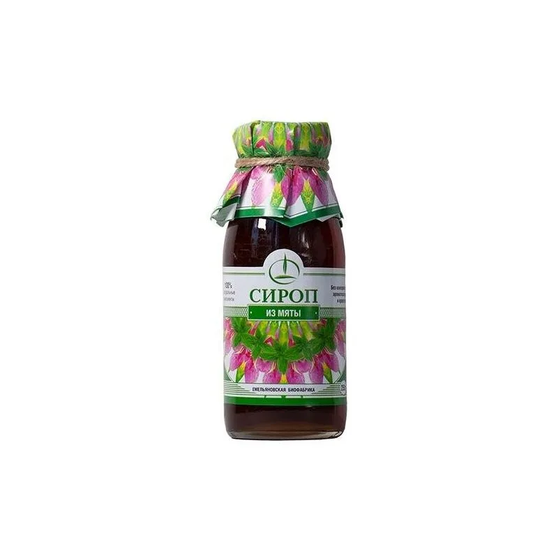SIIRUP PIPARMÜNDI 250G - Emeljanovskaja Biofabrika