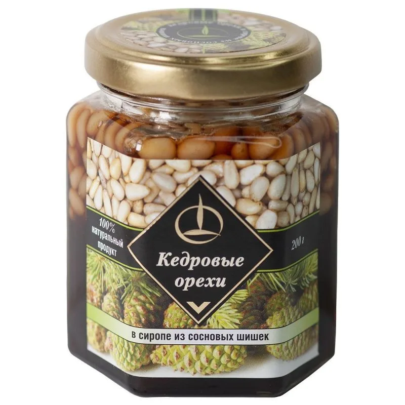 MÄNNIKÄBISIIRUPIS SEEDRIPÄHKLID 200G - Emeljanovskaja Biofabrika