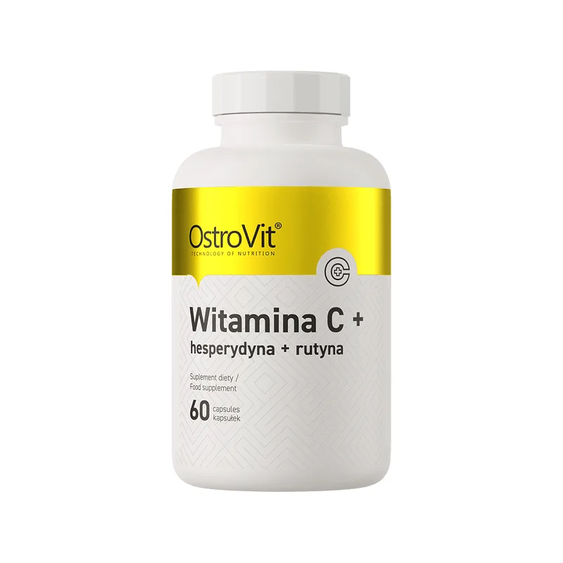 Vitaminas C + hesperidinas + rutinas kapsulės Nr.60 - OstroVit