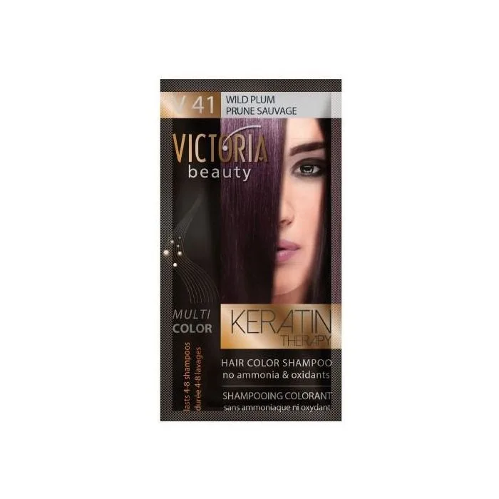 Hiusväri shampoo "Villi luumu" 40ML