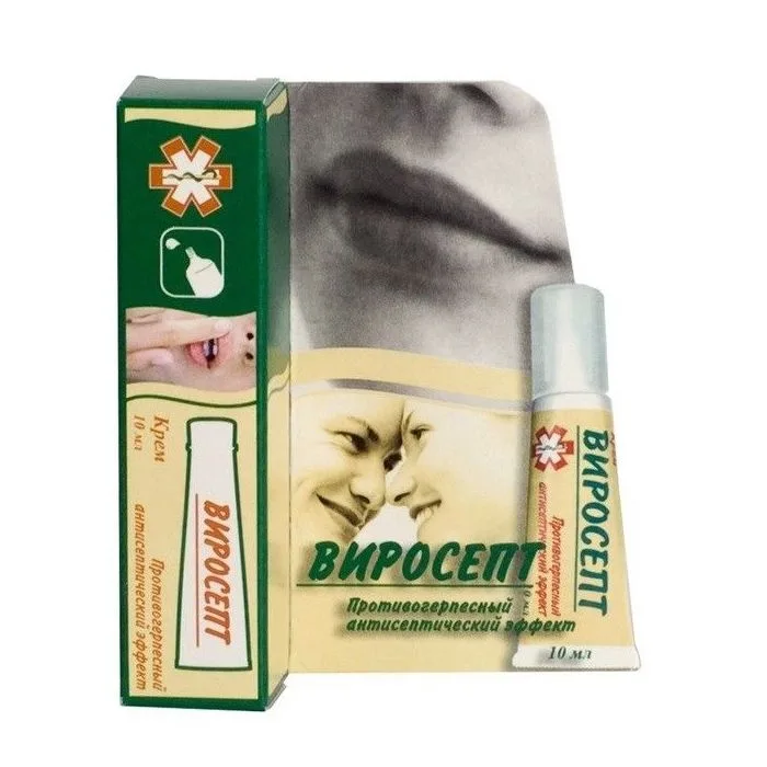 VIROSEPT HERPESE JA KÜLMETUSHAIGUSTE ENNETAMISEKS KREEM 10ML 