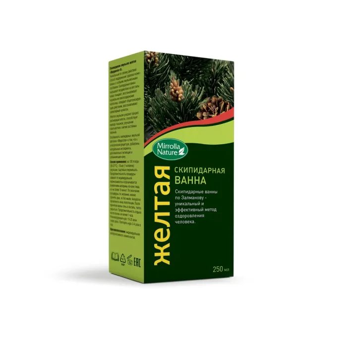 Zalmanovi Tärpentiniemulsioon vanni kollane 250 ml - Mirrolla