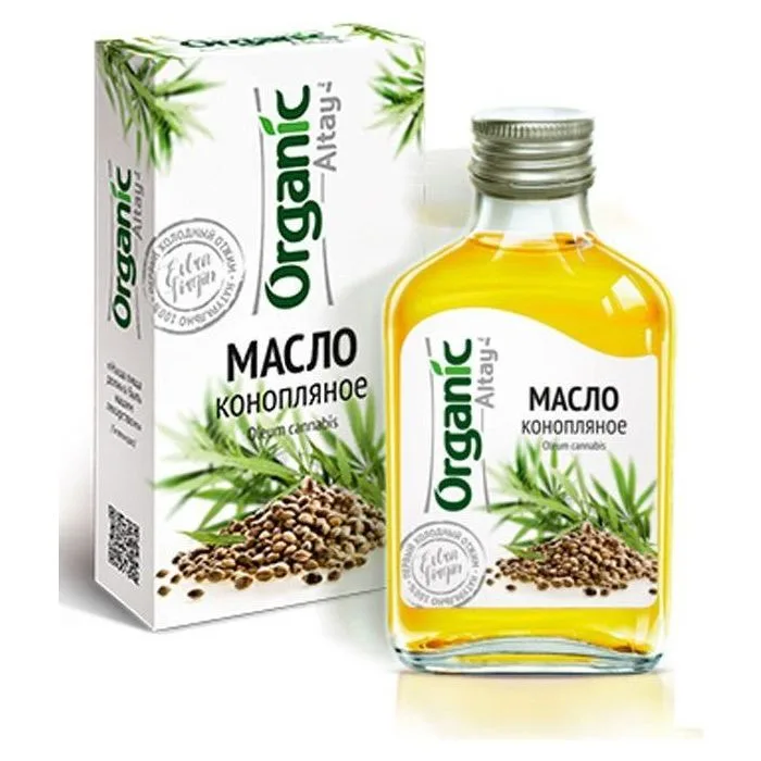Toitaineline kanepiõli 100 ml - Organic Altay