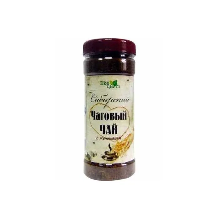MUST PÄÄSIKU SIBERI ŽENŠENNIGA TEE 90G ( chaga + zhenshen )(чага+женьшень)