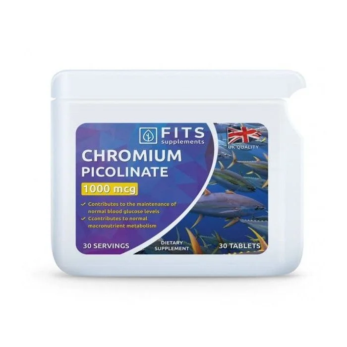 FITS Chromium 1000 mcg tabletit 30 kpl.