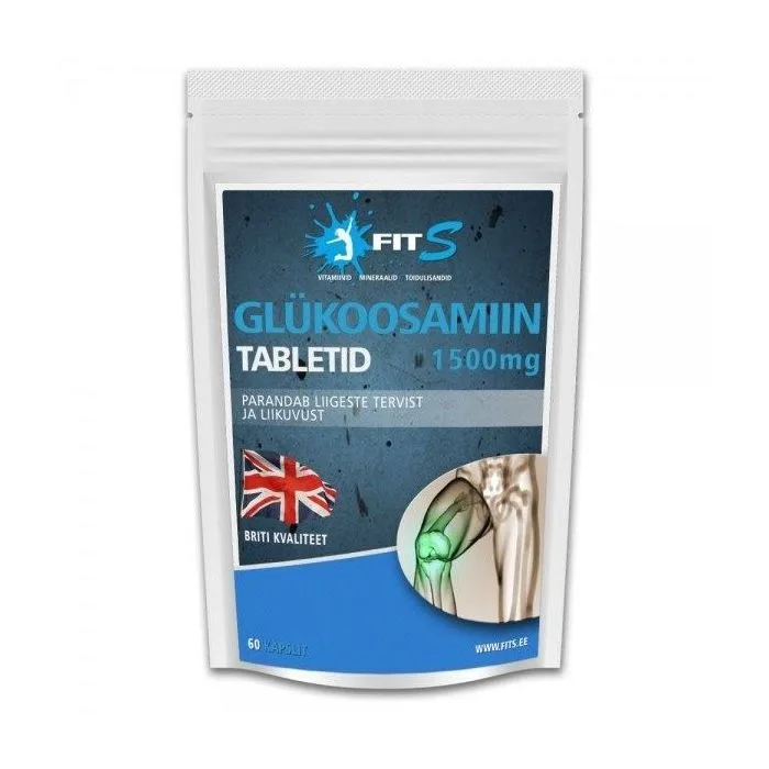 Glükoosamiinsulfaat 2KCL tabl. 1500mg 60tk