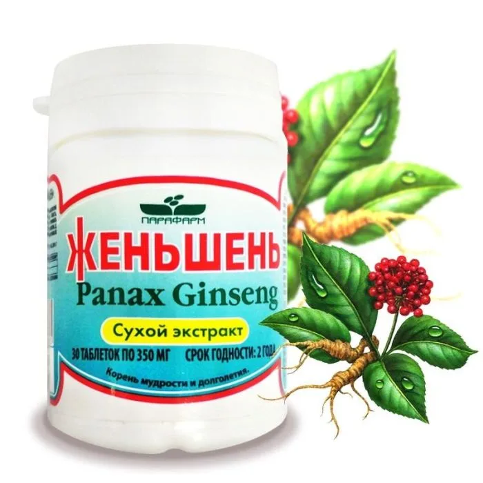 Ginseng-tabletit 30 kpl x 350 mg - VITAMER