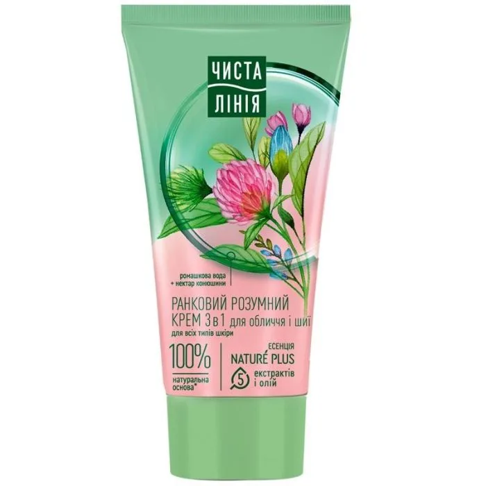 Clean Line Älykäs aamukasvovoide 50 ml.