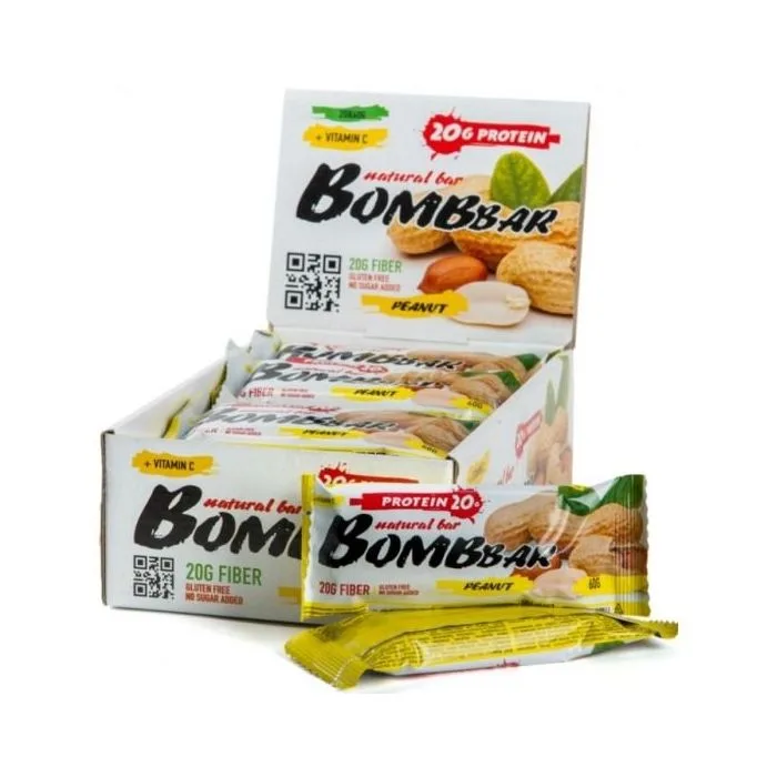 Proteiinipatukka "Peanut", 60 gr. - Bombbar