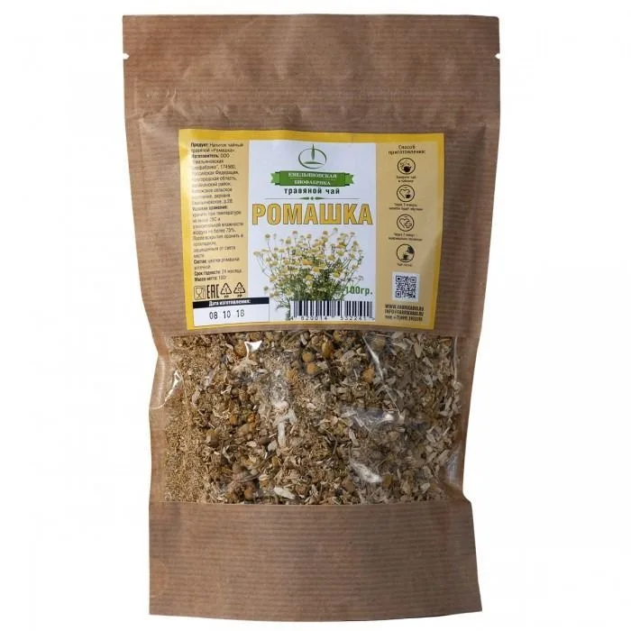 Yrttitee "Kamomilla", irtolehti, 100 g - Emelyanovskaya Biofactory
