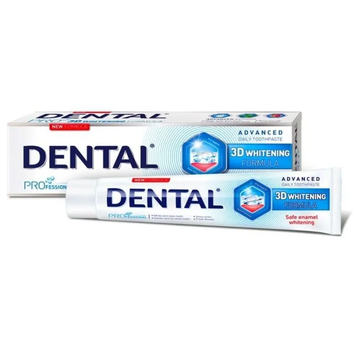 " DENTAL" PRO 3D Whitening HAMBAPASTA, 75 ml