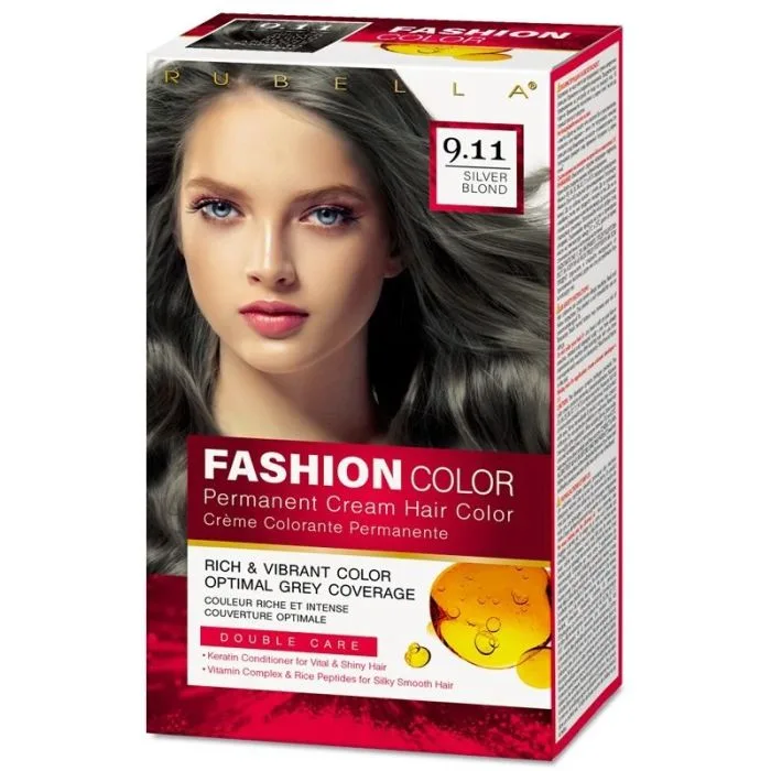 "RUBELLA" FASHION JUUKSEVÄRV SILVER BLOND 9.11, 115 ml