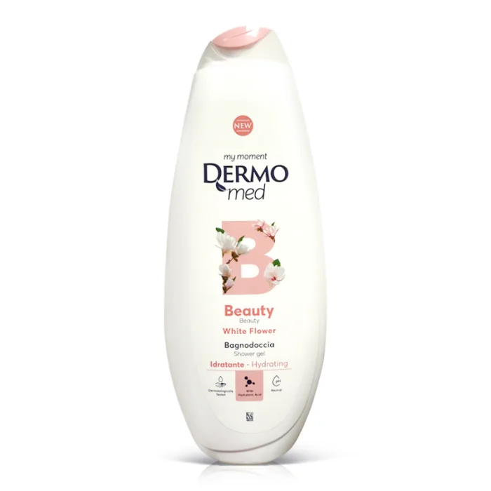 "DM" DUŠIGEEL VALGED LILLED "BEAUTY", 750 ml