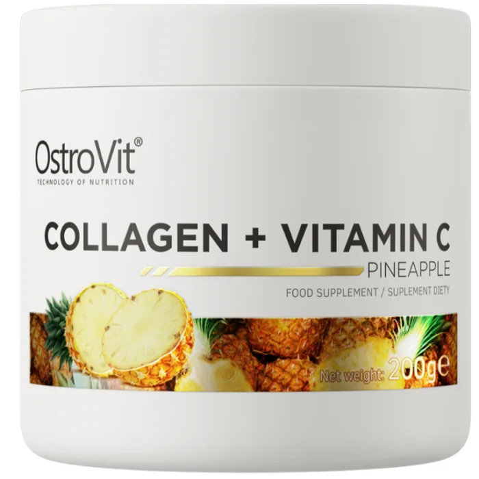 Kollageen + Vitamiin C (veisekollageen), Ananass "OstroVit", 200 g