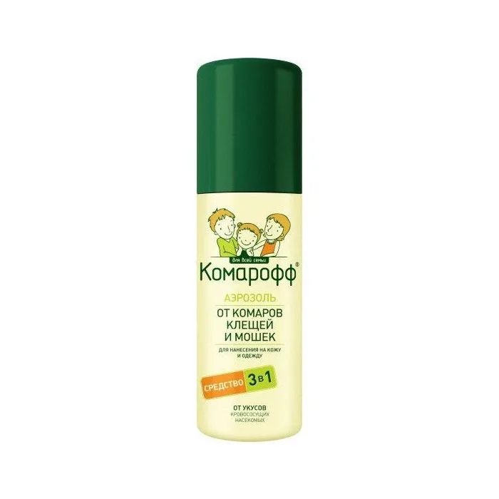 Aerosoli hyönteisistä "Komaroff", 3 in 1, 100 ml