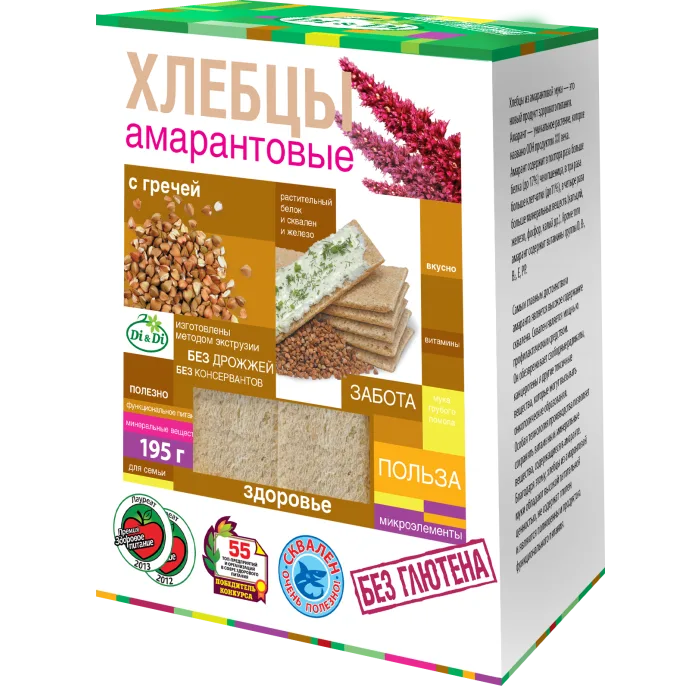Amarandi leivakesed  195 g Di&Di