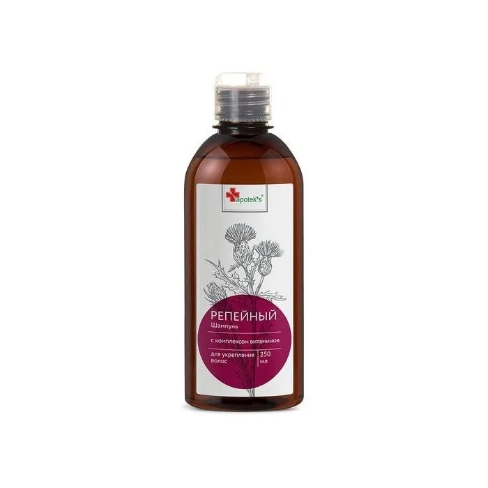 Takiainen shampoo vitamiinikompleksilla hiusten vahvistamiseen 250ml - APOTEK'S