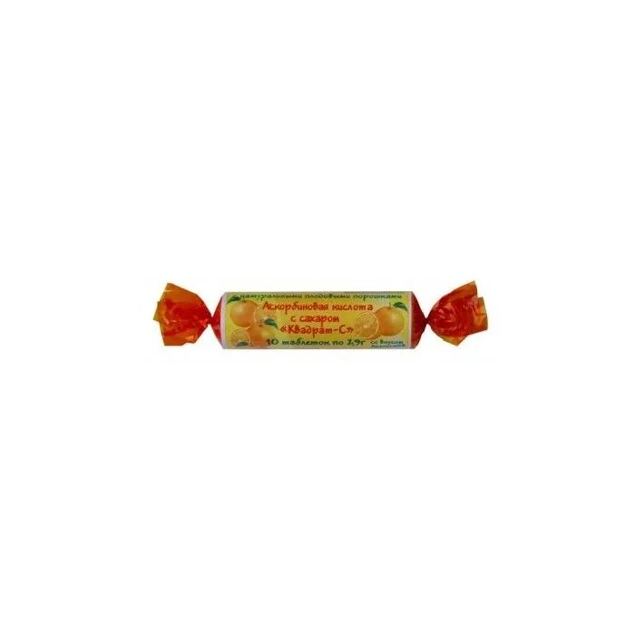 ASKORBINKA+ (Apelsin) N10  KVADRAT-C (VITAMIR)