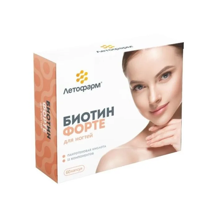 Letopharm Biotin Forte kynsille kapselit N60