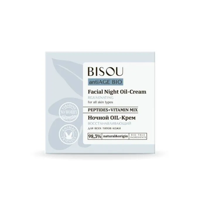 OIL Revitalizing Night Cream kaikille ihotyypeille 50ml - BISOU