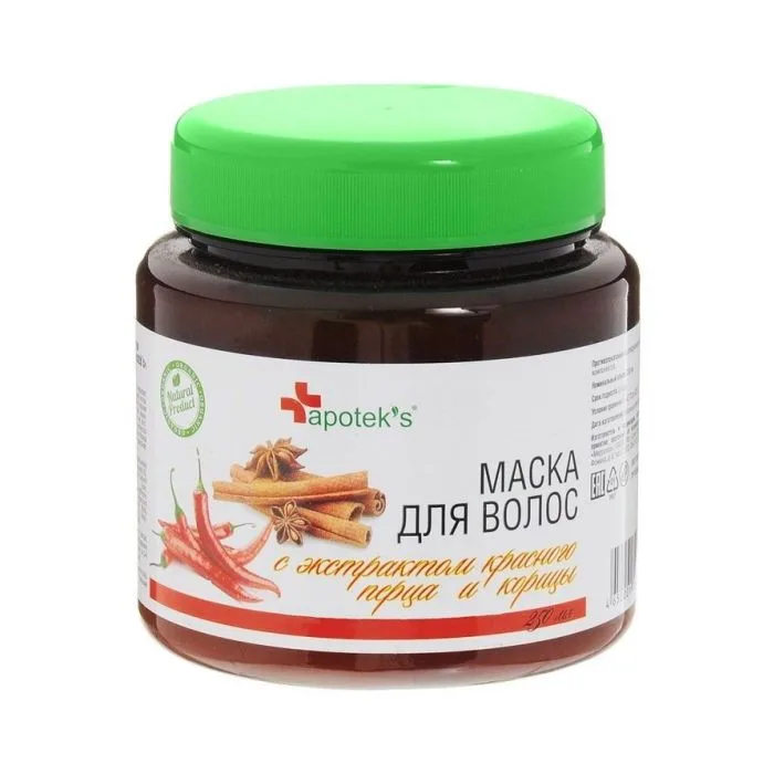 JUUKSEMASK PUNASE PIPRA JA KANEELI EKSTRAKTIGA 250 ML MIRROLLA 