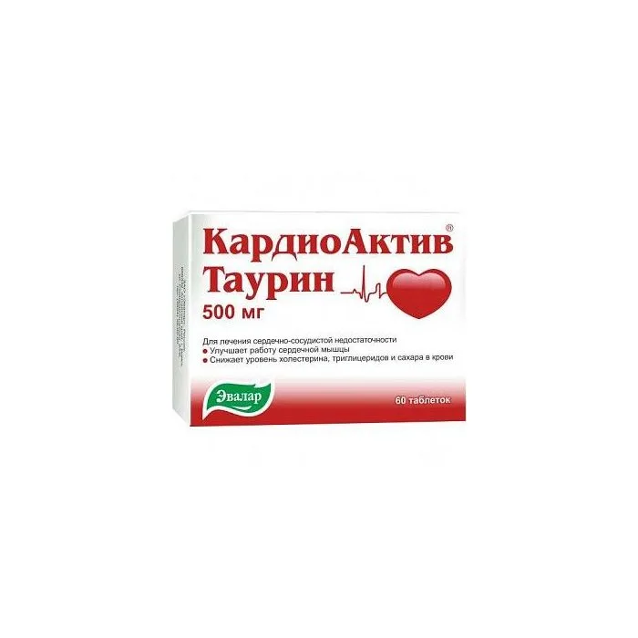 KARDIOAKTIV TAURIINIGA TABLETID  N60 EVALAR 