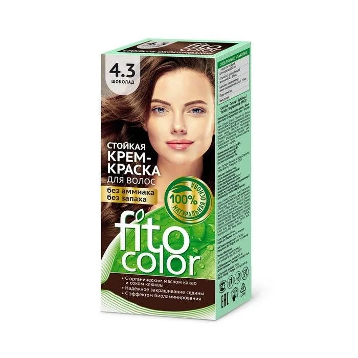 Kreemvärv juustele 4.3 Šokolaad - Fitocolor