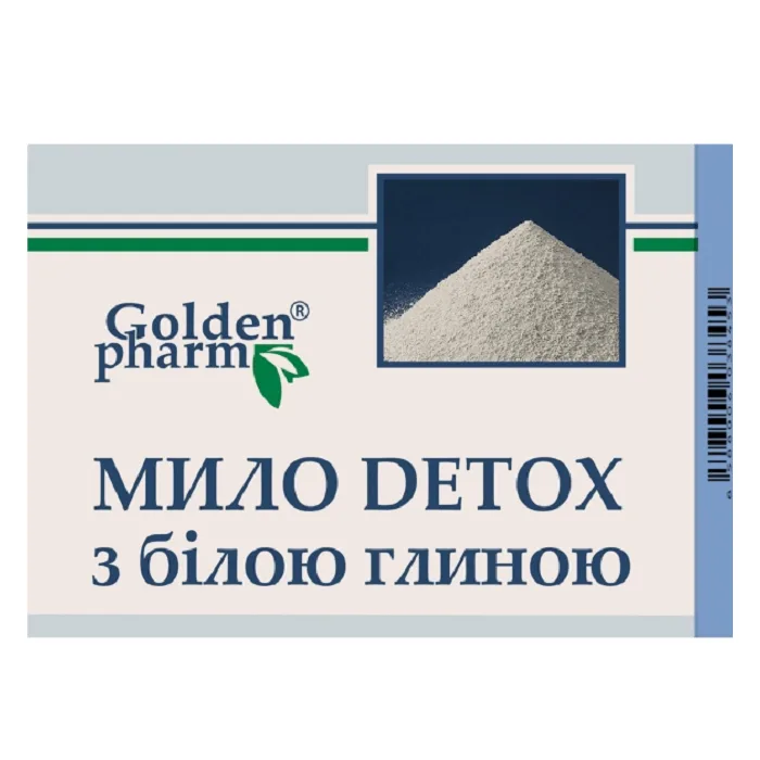 "GOLDEN PHARM" Seep valge saviga 70 g