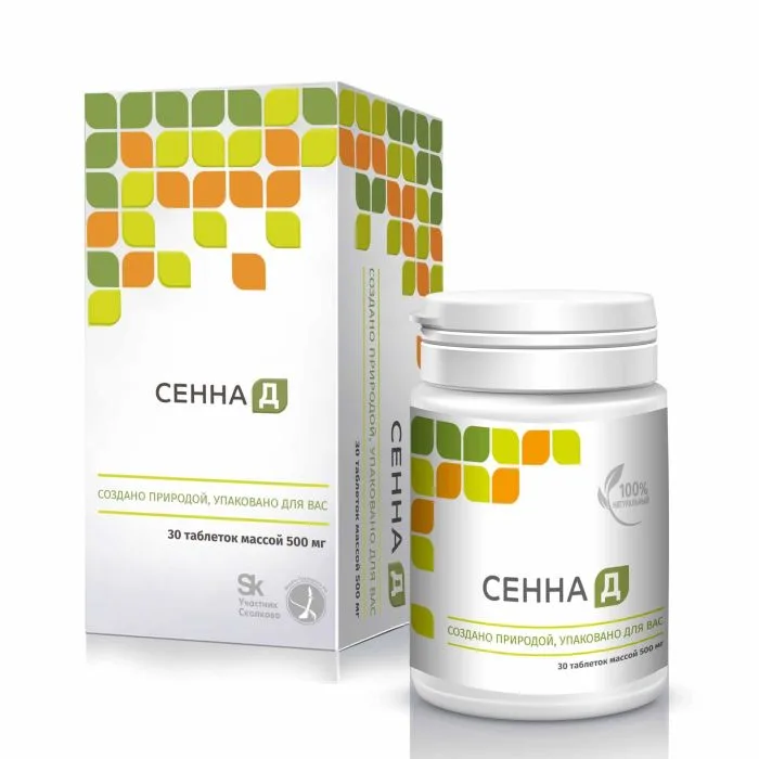 SENNA-D TABLETID 500MG N30 