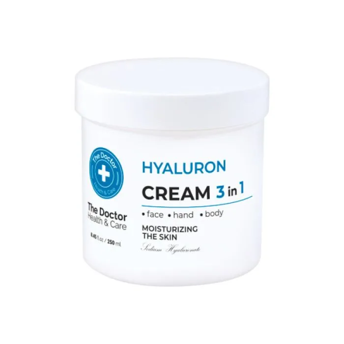 Kosteuttava hyaluronihappovoide 3 in 1, 250 ml - THE DOCTOR