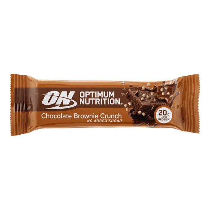 "OPTIMUM NUTRITION" Krõbe proteiinibatoon, šokolaadibrownie maitsega, 65 g