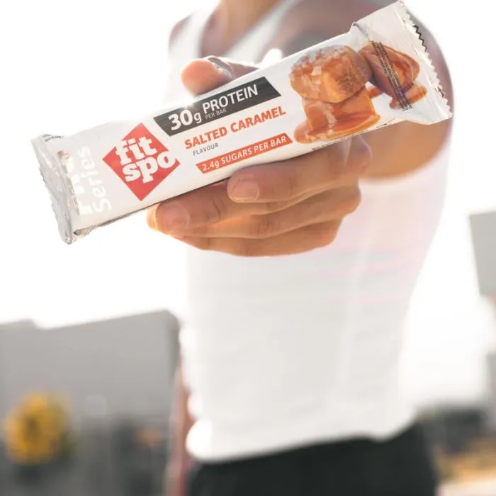 "FITSPO" PROSERIES Protein bar SALTED CARAMEL 85 g
