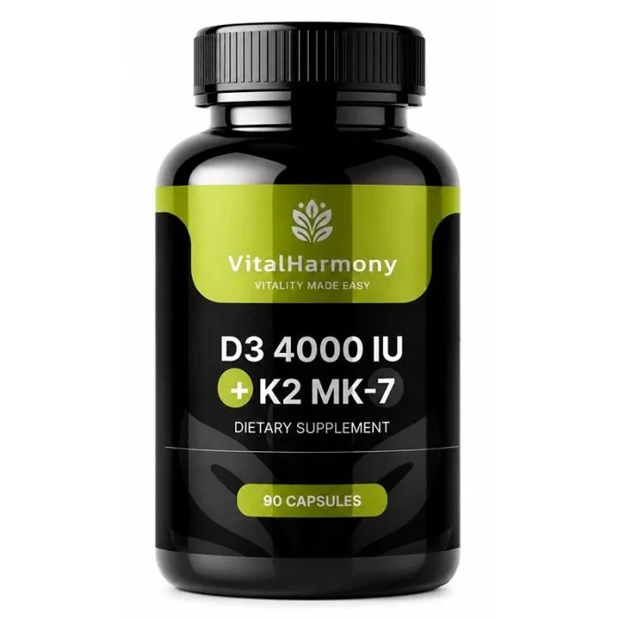 "VH.NUTRA" D3 4000 +K2 MK-7 kapslid N90
