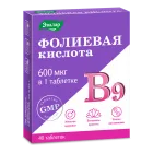 Foolihappo B12- ja B6-vitamiinien kanssa, tabl. nro 40