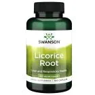 Swanson lakritsinjuurikapselit 450 mg, 100 kapselia