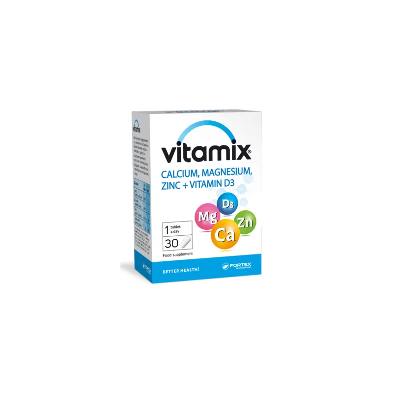 Vitamix kaltsiid, magneesium, tsink N 30 Fortex
