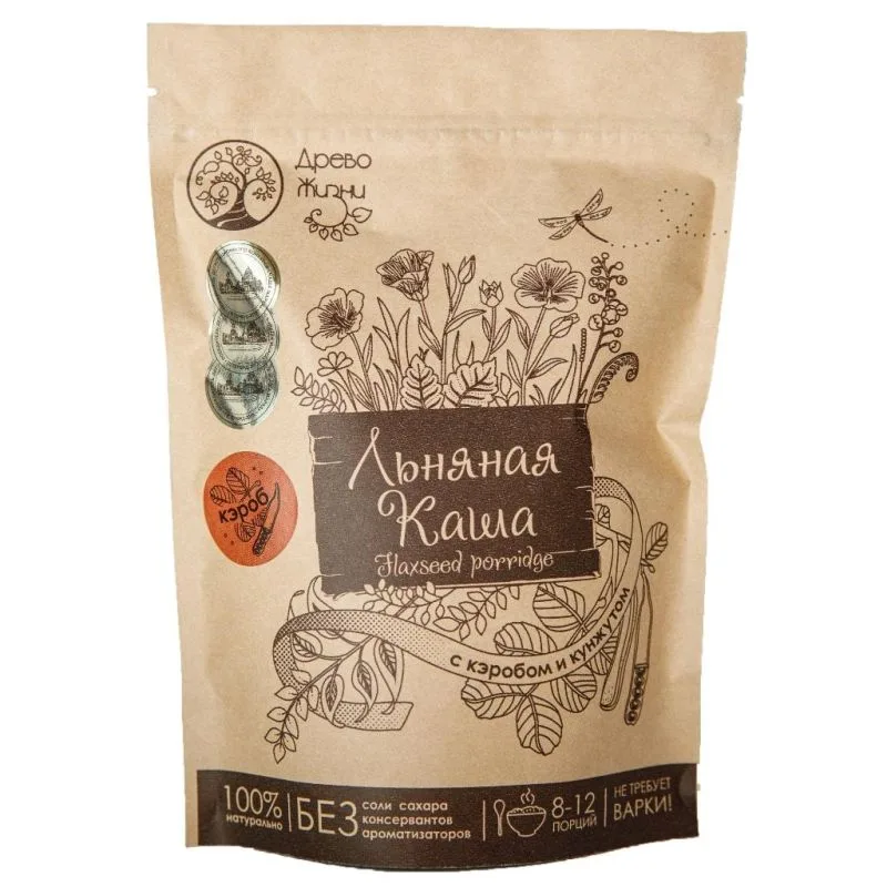 LINASEEMNE PUDER JAANIKAUNAPUU JA SEESAMIGA 400G