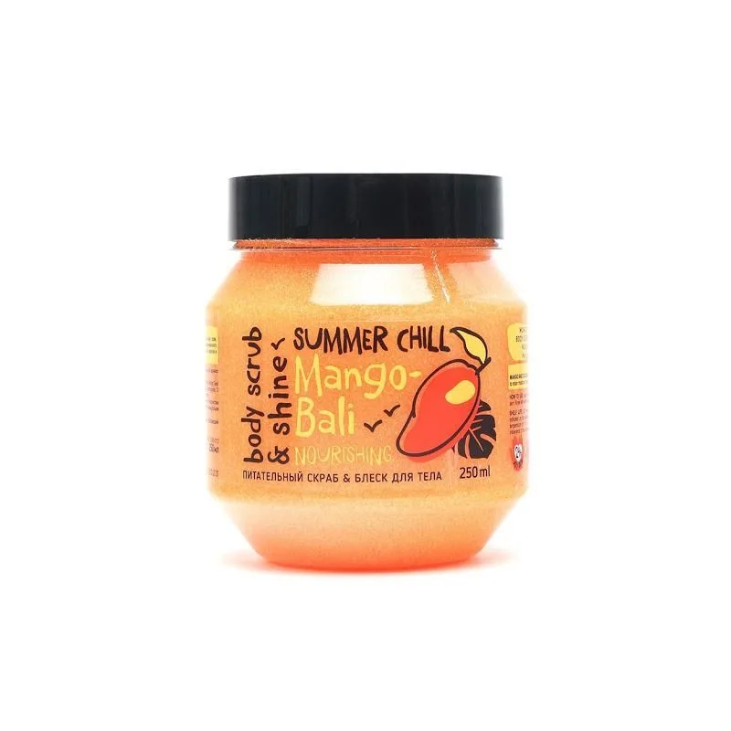 MONO LOVE BIO MANGO-BALI (MANGO+KOOKOS) TOITEV JA LÄIKIV KEHAKOORIJA 250ML - Gridem