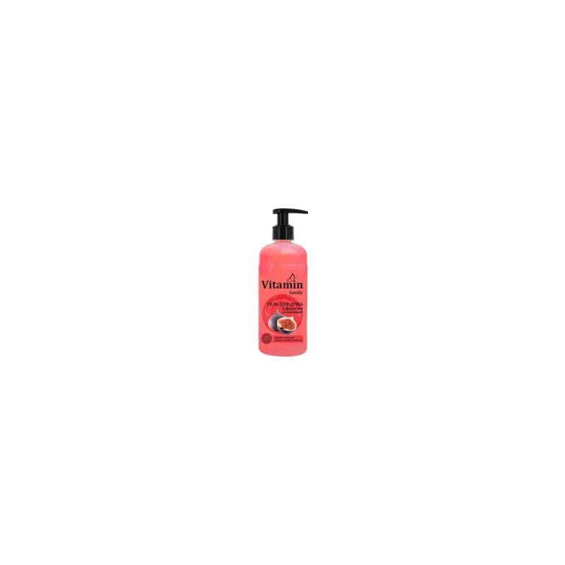 VITAMIN FAMILY DUŠIGEEL "5 PUUVILJA" NIISUTAV 650ML