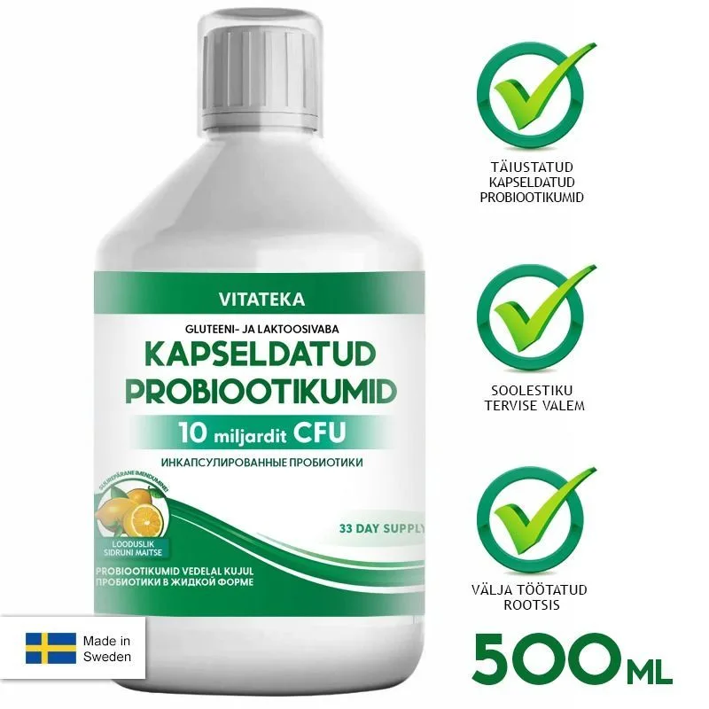 Kapseldatud probiootikumid 500ml -  Vitateka
