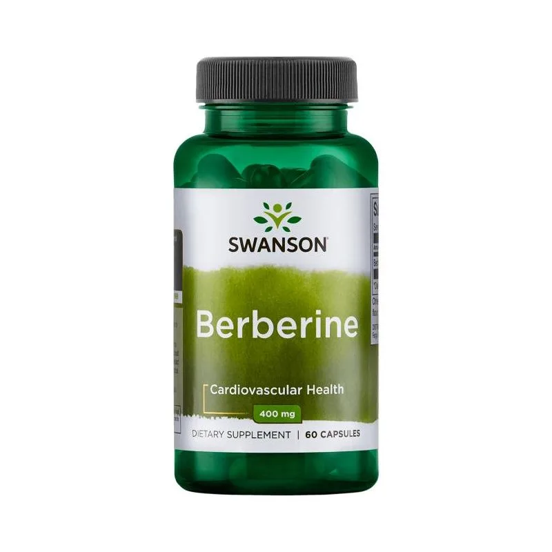 KAPSLID BERBERINE 400MG N60 SWANSON